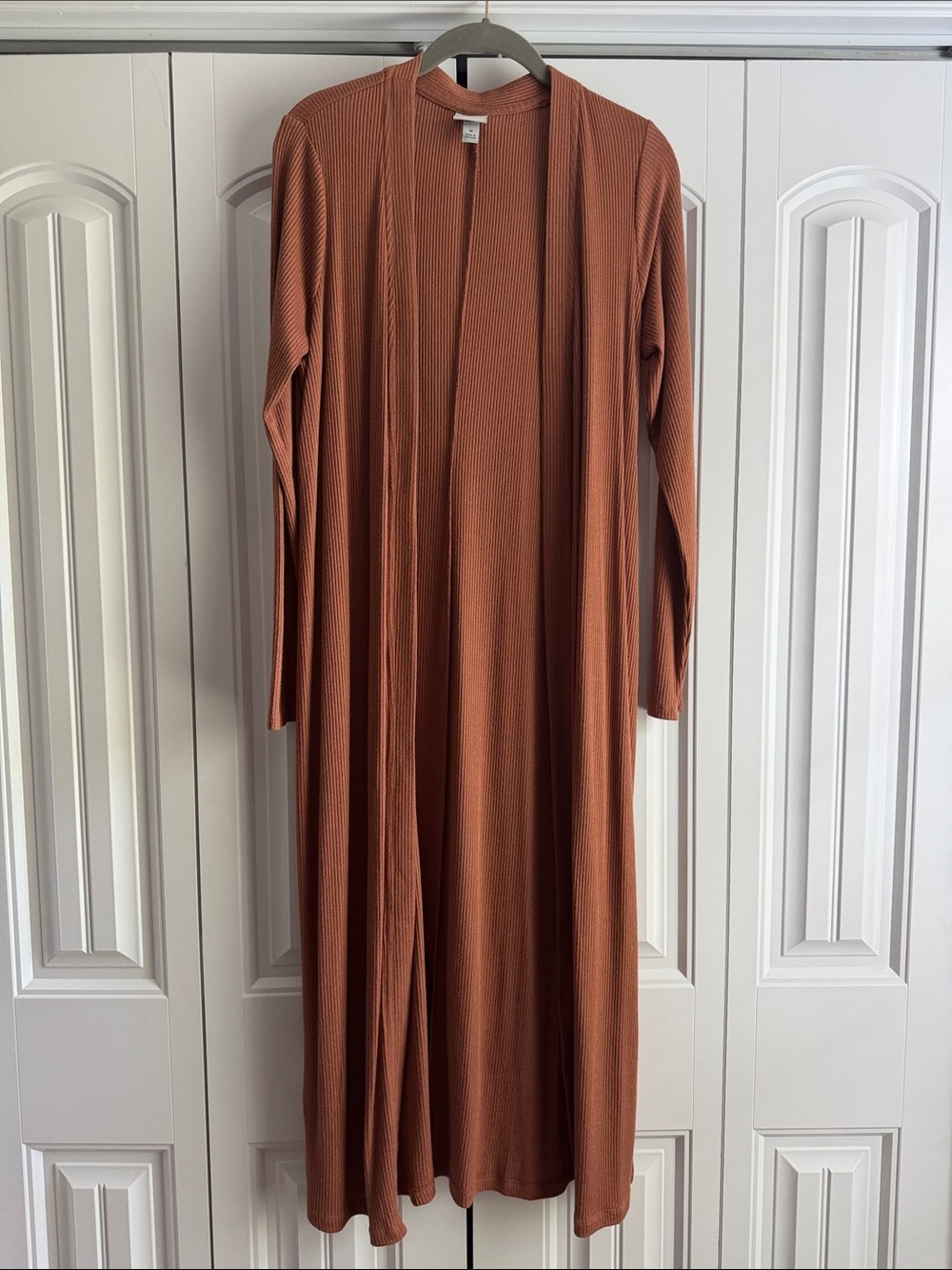 A NEW DAY WOMENS DUSTER STYLE OPEN FRONT CARDIGAN